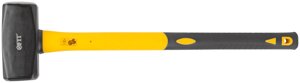 Кувалда кованая, фиберглассовая ручка 600 мм, 5 кг