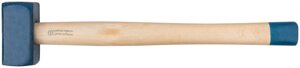 Кувалда кованая в сборе, деревянная эргономичная ручка 6,5 кг