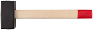 Кувалда кованая в сборе, деревянная ручка 3 кг