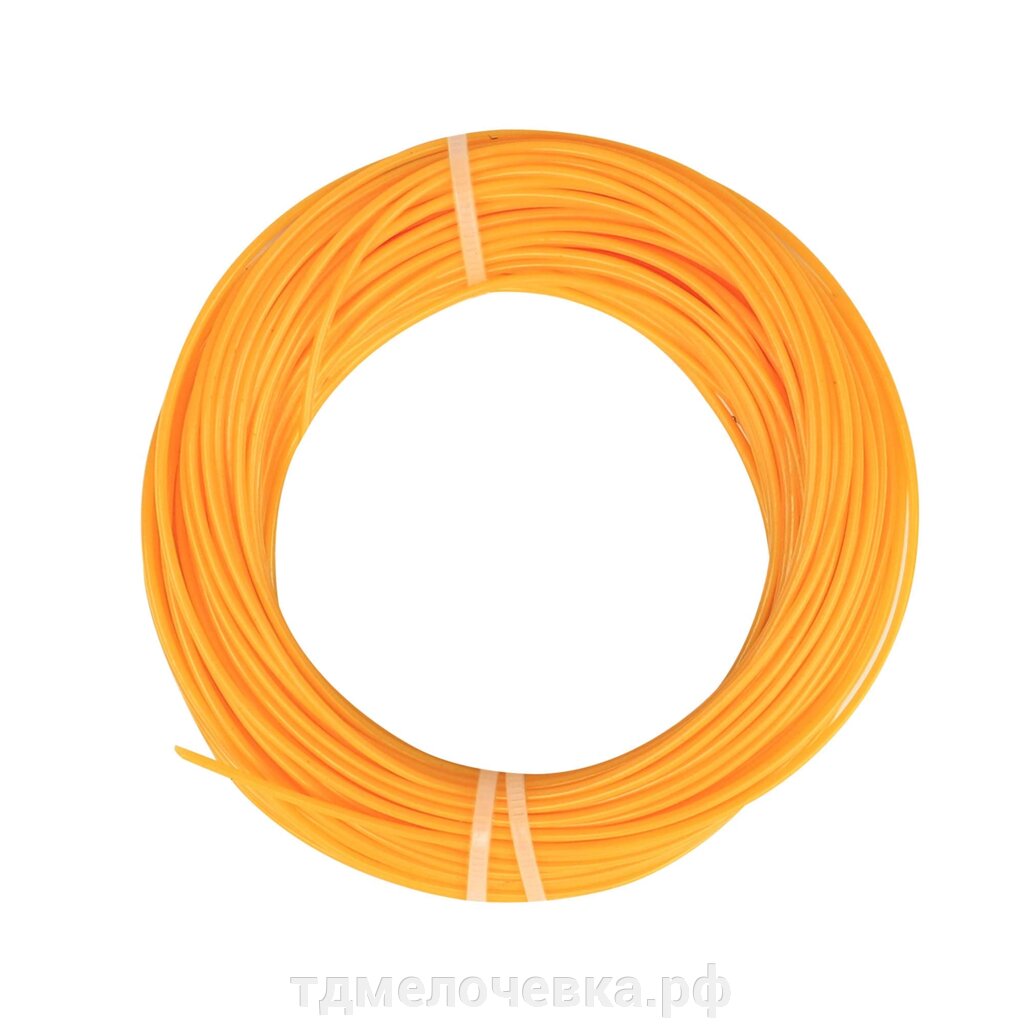 Леска Roundline D 1,3 мм L 15 м (круглая, желтая) от компании ТД МЕЛОЧевка (товары для дома от метизов до картриджей) - фото 1