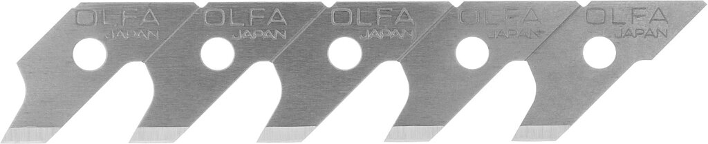 Лезвие OLFA перовое для CMP-1, 5х24,5х0,5мм, 15шт от компании ТД МЕЛОЧевка (товары для дома от метизов до картриджей) - фото 1