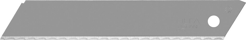 Лезвие OLFA сегментированное, серрейторная заточка 18 мм от компании ТД МЕЛОЧевка (товары для дома от метизов до картриджей) - фото 1