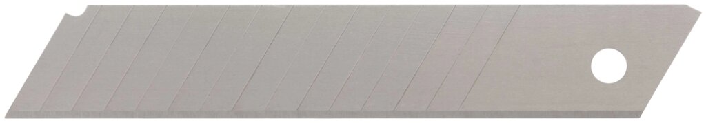 Лезвия для ножа технического 18 мм, 15 сегментов (10 шт.) от компании ТД МЕЛОЧевка (товары для дома от метизов до картриджей) - фото 1