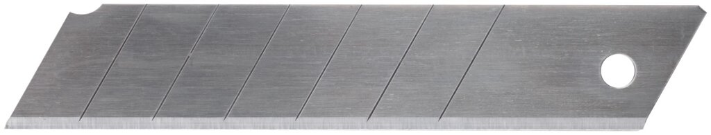 Лезвия для ножа технического 25 мм, 7 сегментов, сталь SK5 (10 шт.) от компании ТД МЕЛОЧевка (товары для дома от метизов до картриджей) - фото 1
