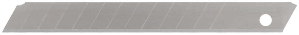 Лезвия для ножа технического, сегментированные, сменные  9 мм (10 шт.) от компании ТД МЕЛОЧевка (товары для дома от метизов до картриджей) - фото 1