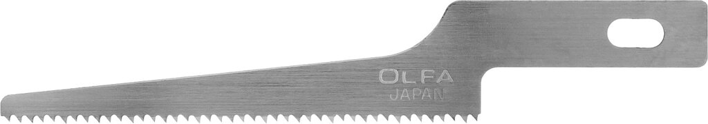 Лезвия OLFA пильные для ножа AK-4, 6х66,5(43,5)х0,35мм, 3шт от компании ТД МЕЛОЧевка (товары для дома от метизов до картриджей) - фото 1