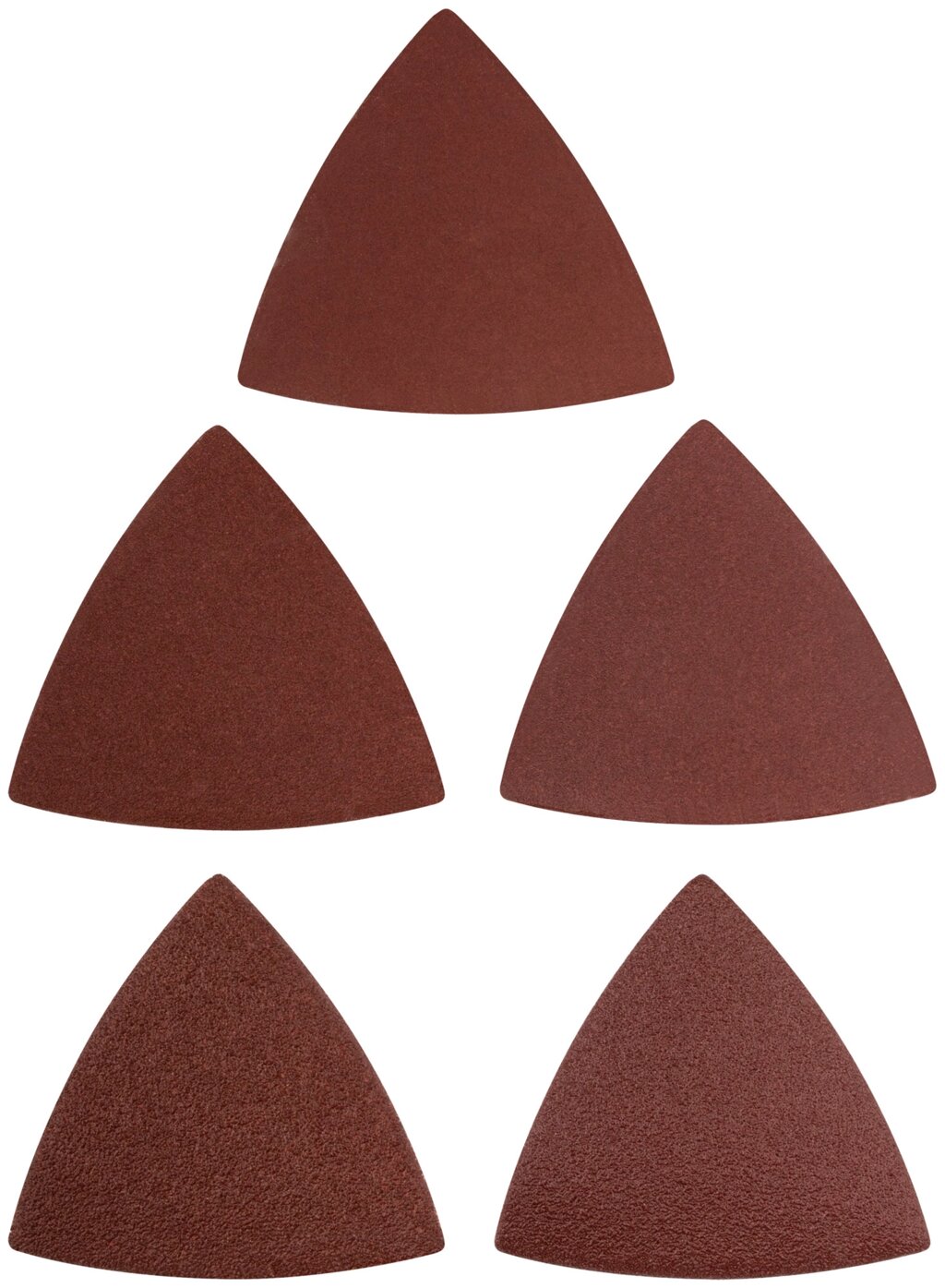Листы шлифовальные треугольные на тканевой основе, 80 мм, набор 5 шт. от компании ТД МЕЛОЧевка (товары для дома от метизов до картриджей) - фото 1