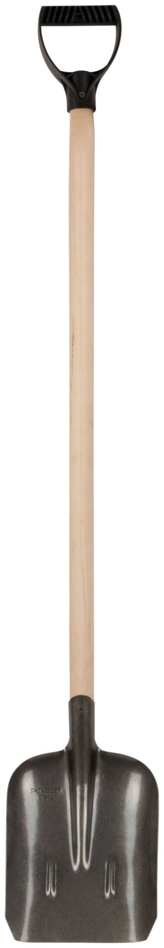 Лопата совковая, "рельсовая сталь", с деревянным черенком  235х350х1420 мм от компании ТД МЕЛОЧевка (товары для дома от метизов до картриджей) - фото 1