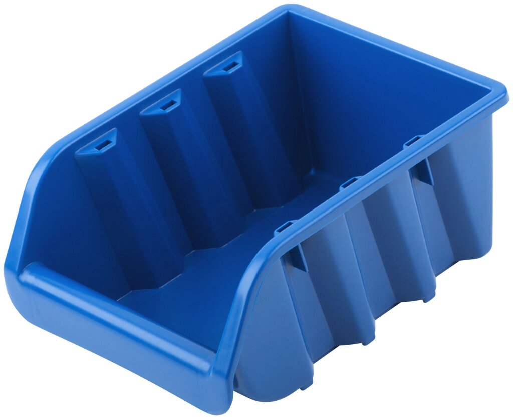 Лоток для крепежа пластиковый 160х115х75 мм синий от компании ТД МЕЛОЧевка (товары для дома от метизов до картриджей) - фото 1