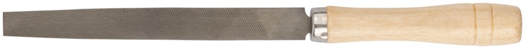 Напильник, деревянная ручка, плоский 150 мм от компании ТД МЕЛОЧевка (товары для дома от метизов до картриджей) - фото 1
