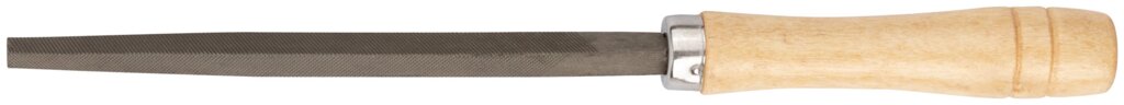 Напильник, деревянная ручка, трехгранный 150 мм от компании ТД МЕЛОЧевка (товары для дома от метизов до картриджей) - фото 1