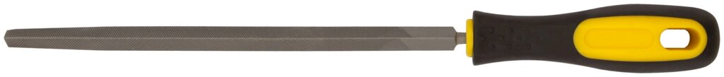 Напильник, прорезиненная ручка, трехгранный 200 мм от компании ТД МЕЛОЧевка (товары для дома от метизов до картриджей) - фото 1