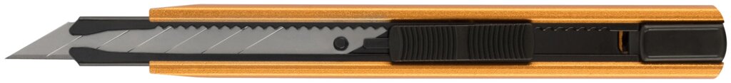 Нож технический  9 мм усиленный, металлический корпус от компании ТД МЕЛОЧевка (товары для дома от метизов до картриджей) - фото 1