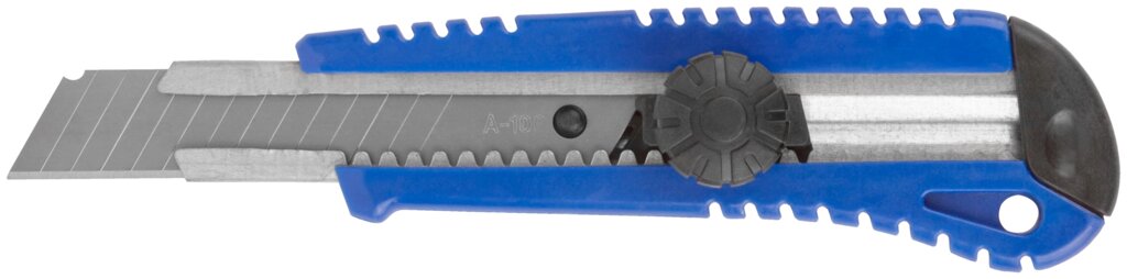 Нож технический пластиковый 18 мм, вращающийся прижим от компании ТД МЕЛОЧевка (товары для дома от метизов до картриджей) - фото 1