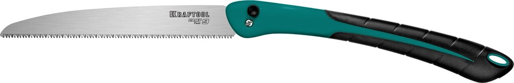 Ножовка для быстрого реза сырой древесины KRAFTOOL 250 мм CAMP Fast 9 от компании ТД МЕЛОЧевка (товары для дома от метизов до картриджей) - фото 1