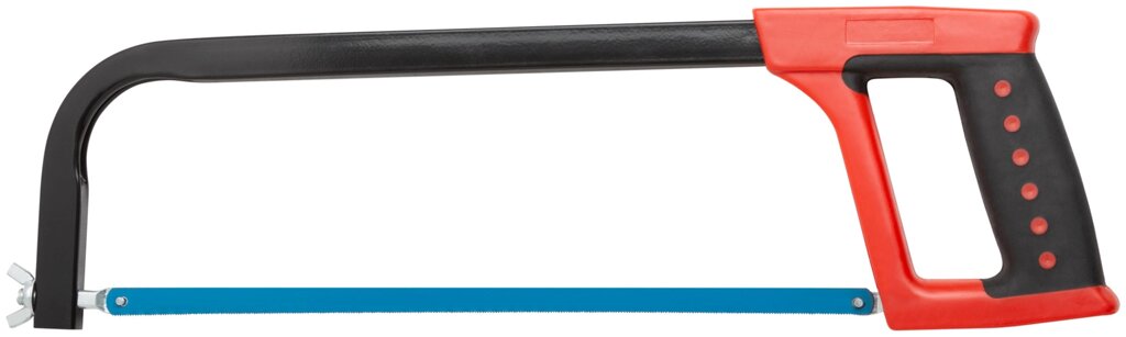 Ножовка по металлу 300 мм, пластиковая прорезиненная ручка от компании ТД МЕЛОЧевка (товары для дома от метизов до картриджей) - фото 1