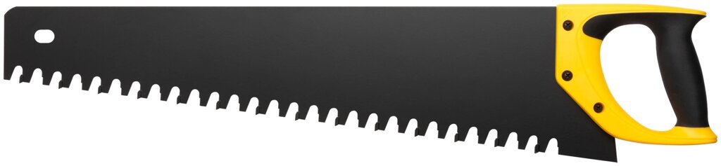 Ножовка по пенобетону, карбидные вставки на каждом 2-ом зубе, прорезиненная ручка 550 мм от компании ТД МЕЛОЧевка (товары для дома от метизов до картриджей) - фото 1