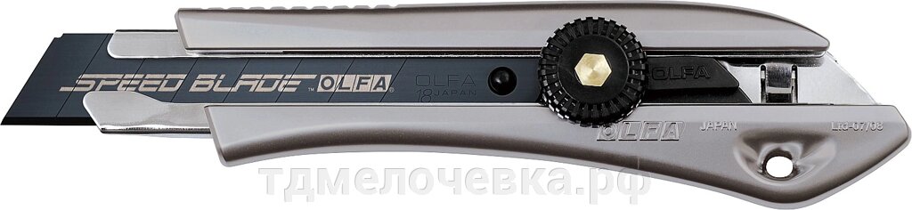 OLFA 18 мм, с сегментированным лезвием, нож (OL-LTD-L-LFB) от компании ТД МЕЛОЧевка (товары для дома от метизов до картриджей) - фото 1