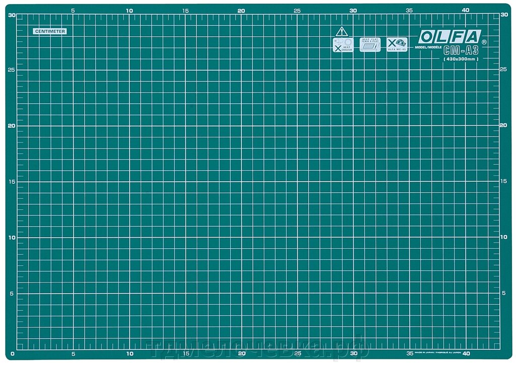 OLFA А3, защитный коврик (OL-CM-A3) от компании ТД МЕЛОЧевка (товары для дома от метизов до картриджей) - фото 1