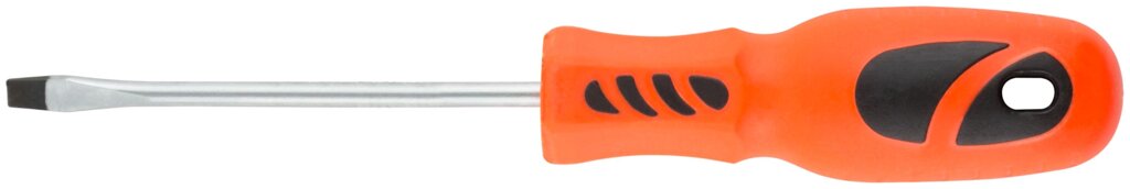 Отвертка, CrV сталь, пластиковая ручка SL5 x 100 мм от компании ТД МЕЛОЧевка (товары для дома от метизов до картриджей) - фото 1