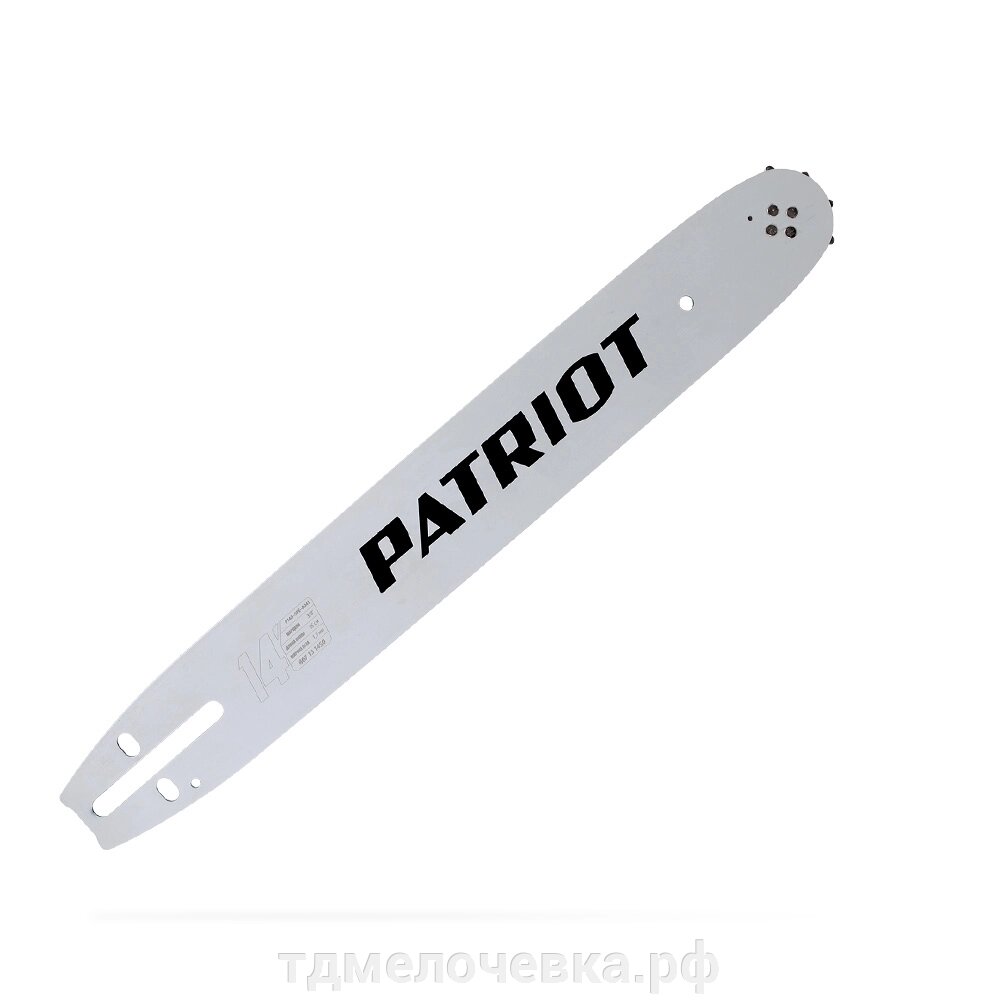 PATRIOT Шина пильная P140SPEA041 (14quot;, 3/8quot;, 1,3 мм, 52 звена) от компании ТД МЕЛОЧевка (товары для дома от метизов до картриджей) - фото 1