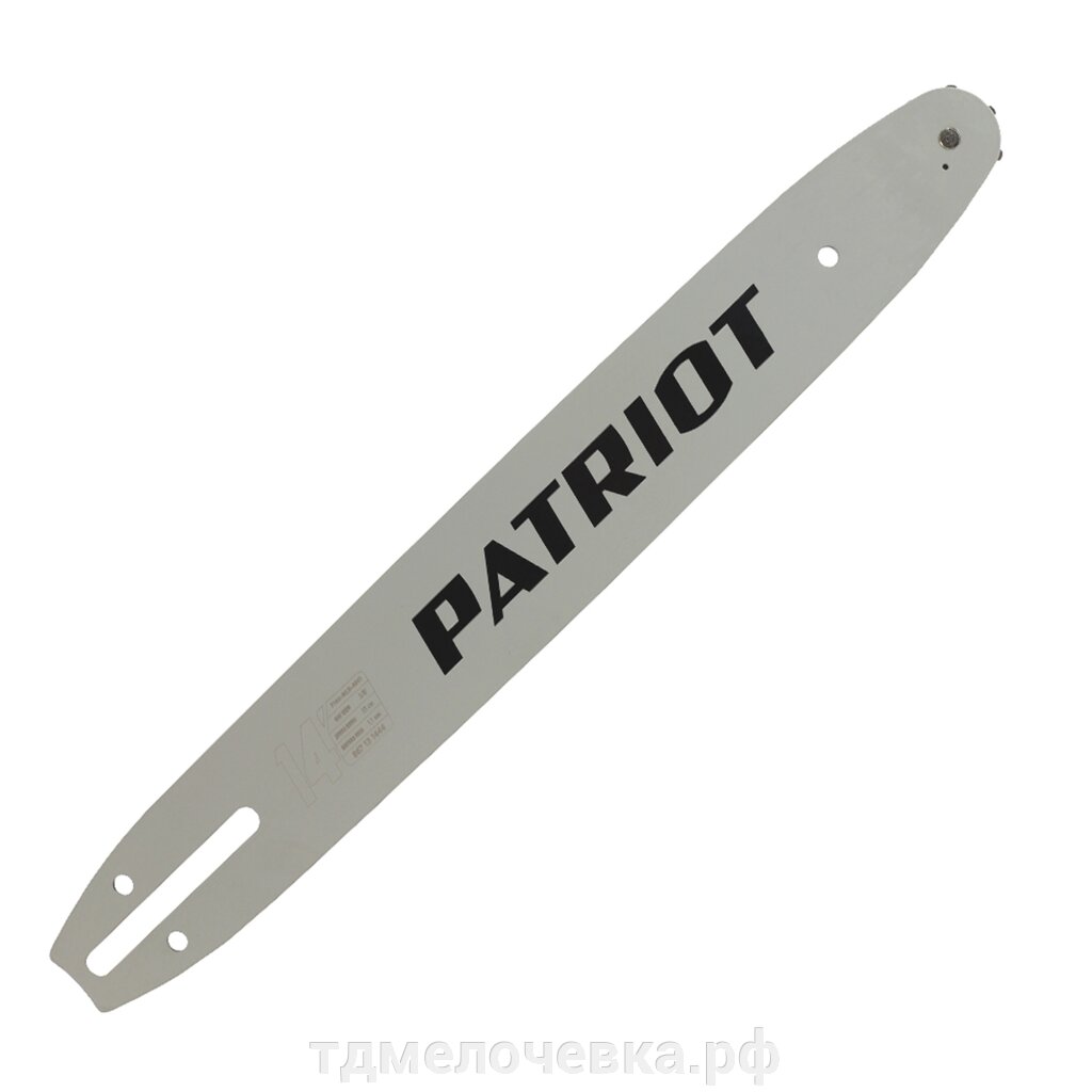 PATRIOT Шина пильная P144MLEA041 (14quot;, 3/8quot;, 1.1 мм, 52 звена) от компании ТД МЕЛОЧевка (товары для дома от метизов до картриджей) - фото 1