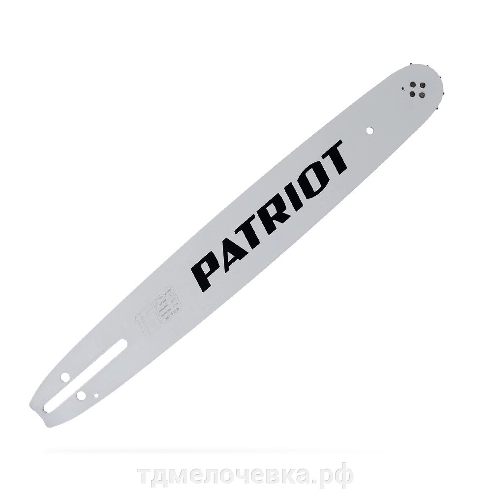 PATRIOT Шина пильная P150SLBK095 (15'', 0.325quot;, 1.3 мм, 64 звена) от компании ТД МЕЛОЧевка (товары для дома от метизов до картриджей) - фото 1