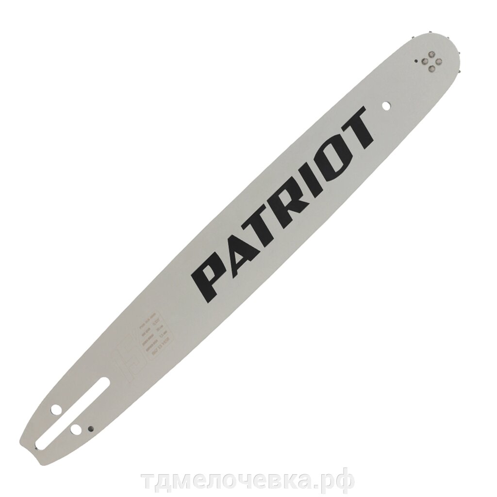 PATRIOT Шина пильная P158SLBK095 (15'', 0.325quot;, 1.5 мм, 64 звена) от компании ТД МЕЛОЧевка (товары для дома от метизов до картриджей) - фото 1