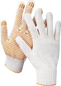 Перчатки для тяжелых работ STAYER RIGID, мягкое противоскользящее покрытие, ПВХ-гель, 10 пар, размер L-XL