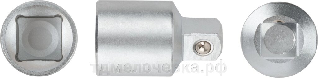 Переходник для воротка CrV Профи 3/8" (П) - 1/2" (М) от компании ТД МЕЛОЧевка (товары для дома от метизов до картриджей) - фото 1