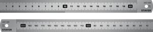 STAYER длина 0.2 м, нержавеющая линейка, Professional (3427-020)