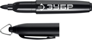 ЗУБР МП-8 1-3 мм, 80 шт, заостренный, черный, перманентный мини-маркер, ПРОФЕССИОНАЛ (06331-2)