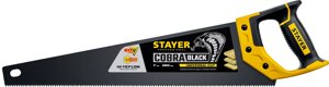 STAYER Cobra Black, 450 мм, универсальная ножовка, Professional (2-15081-45)