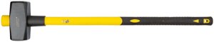 Кувалда кованая, фиброглассовая обратная усиленная ручка 900 мм, 6 кг