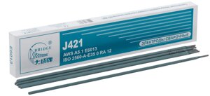 Электроды J421 "Bridge" для низкоуглеродистых сталей 2,5 мм х 300 мм (коробка 1 кг)