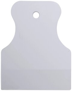 Шпатель резиновый белый 80 мм