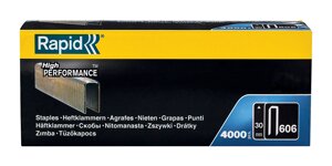 RAPID узкие, тип 606, 30 мм, 4000 шт, закаленные супертвердые гвозди (466301040)