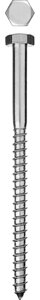 Шурупы ШДШ с шестигранной головкой (DIN 571), 140 х 8 мм, 2 шт, ЗУБР