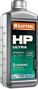 KRAFTOOL HP Ultra, 1 л, cинтетическое масло для 2-тактных двигателей (41501-1)