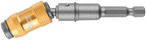 Адаптер шарнирный угловой с магнитным держателем для бит Cutop Profi Plus, 90 мм, до 25 градусов