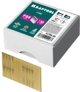 KRAFTOOL тип 23GA (P0.6) 30 мм, 10 000 шт, шпильки для нейлера (31786-30)