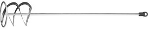 Миксер STAYER ″MASTER″ для красок металлический, шестигранный хвостовик, оцинкованный, 100х600мм