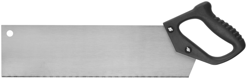 Пила обушковая фанеропильная, пластиковая ручка, 350 мм, шаг 2 мм от компании ТД МЕЛОЧевка (товары для дома от метизов до картриджей) - фото 1