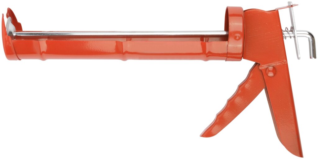 Пистолет для герметика 225 мм полукорпусной от компании ТД МЕЛОЧевка (товары для дома от метизов до картриджей) - фото 1
