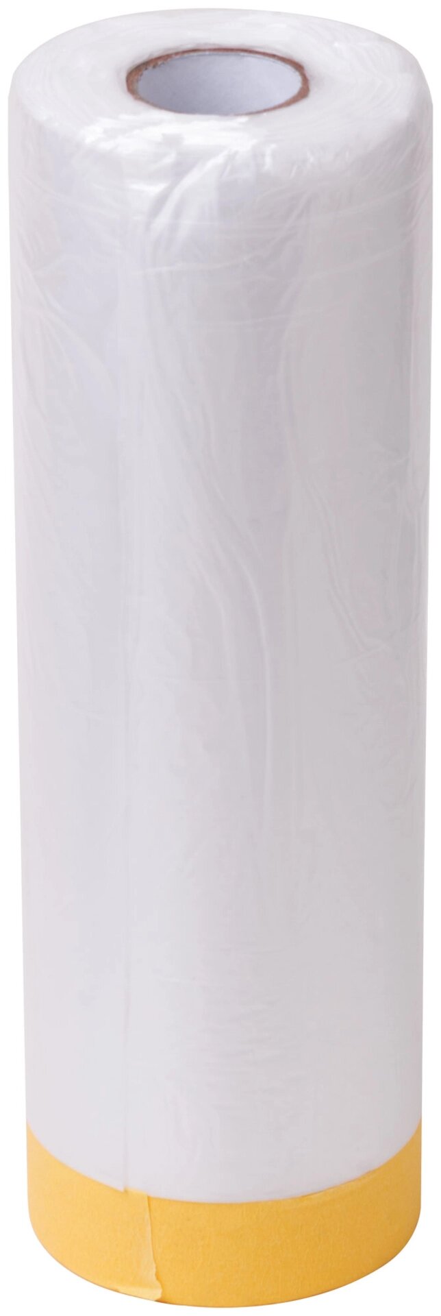 Пленка защитная с малярной лентой, Clever Quick, 2700 мм x 17 м от компании ТД МЕЛОЧевка (товары для дома от метизов до картриджей) - фото 1