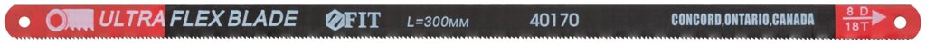 Полотна ножовочные односторонние 300 мм ( Super Flex), 10 шт. ( 18 ТPI ) от компании ТД МЕЛОЧевка (товары для дома от метизов до картриджей) - фото 1