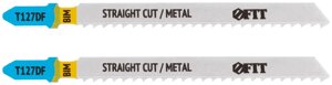 Полотна по металлу, полимерным и эпоксидным материалам, HSS, фрезеров. зубья, 100/74/3 мм (T127DF), 2 шт.