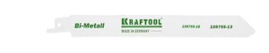 Полотно kraftool ″industrie qualitat″S922EF, для эл/ножовки, bi-metall, по металлу, шаг 1,4мм, 130мм