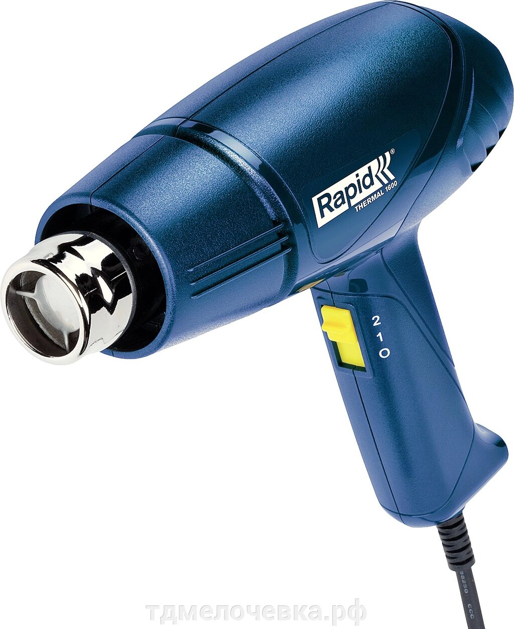 RAPID R: Hot Air Gun 1600 Вт, 60°C / 550 °C, 280 л/мин, Фен строительный (24359800) от компании ТД МЕЛОЧевка (товары для дома от метизов до картриджей) - фото 1