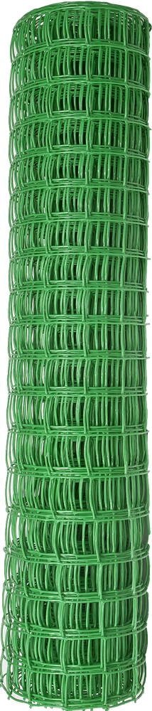 Решетка садовая Grinda, цвет зеленый, 1х10 м, ячейка 50х50 мм от компании ТД МЕЛОЧевка (товары для дома от метизов до картриджей) - фото 1